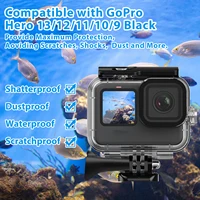 Case Waterproof for GoPro Hero 13 12 11 10 9 Black  60M Housing Diving Protective Anti-Drop Protective Shell Scratch Avoidance - Image 4