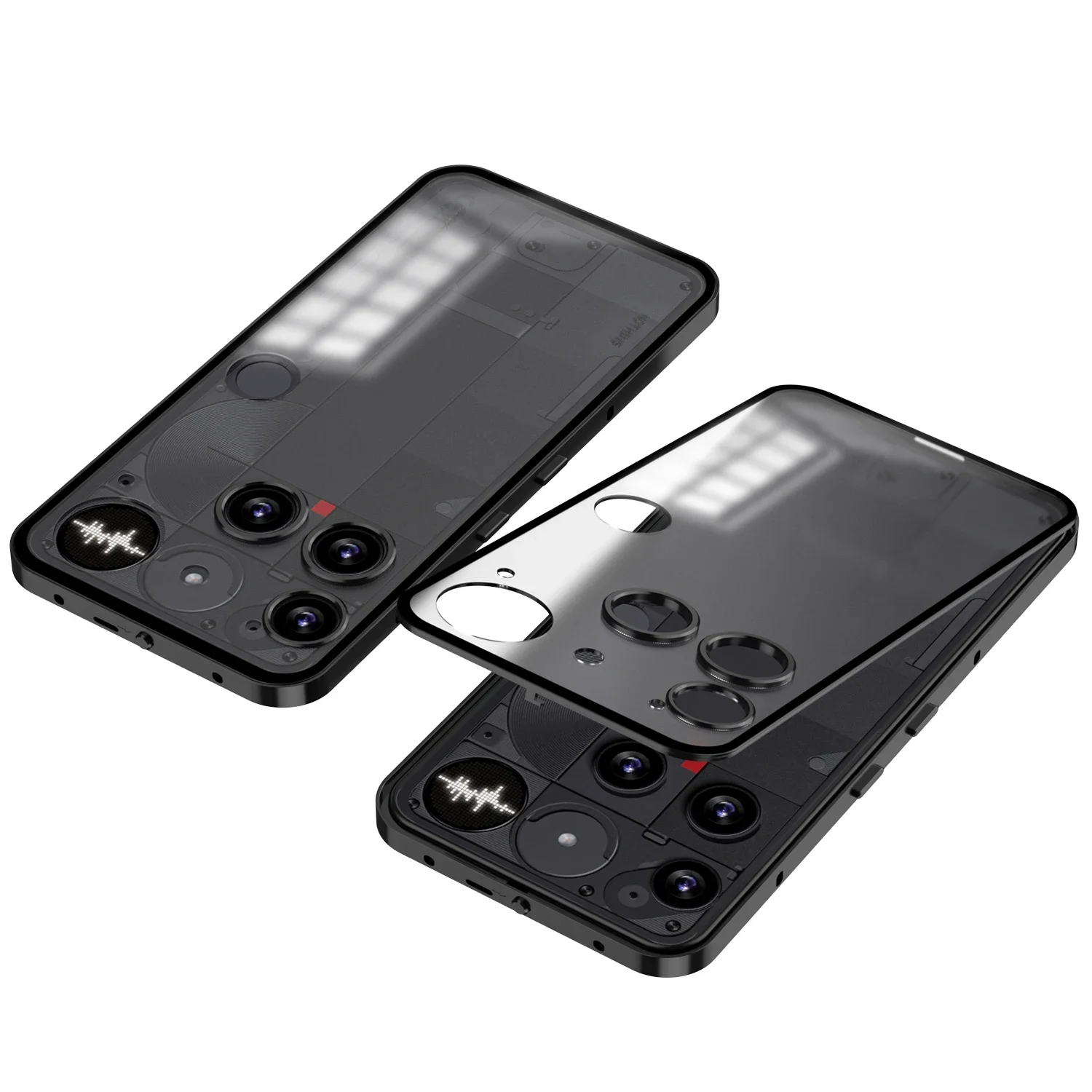 Shockproof Metal Case - Aluminium Alloy Matte Bumper Cover