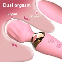 10 Geschwindigkeiten leistungs starke weibliche Vibrator av Zauberstab G-Punkt Massage gerät Sexspielzeug Frauen Klitoris stimulieren Dinge für Erwachsene Lieferungen 2