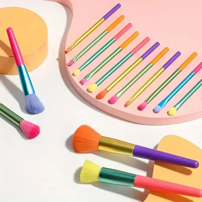 Makeup Brush Set 15 PCs For Eyeshadow Foundation Cosmetic Tools