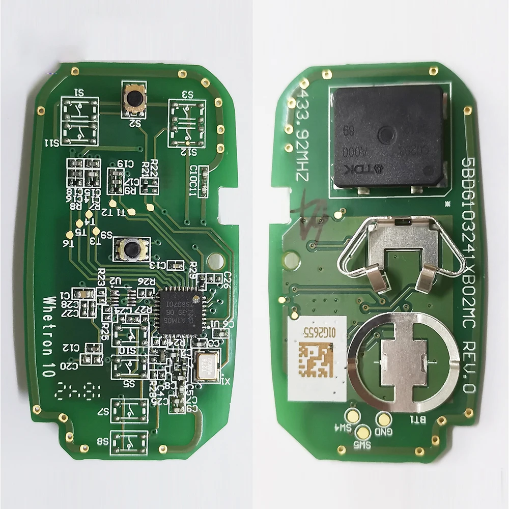 Original 2Button 433MHz 433.92MHz Smart Remote Control Key For Chevrolet Orlando With 4A Chip