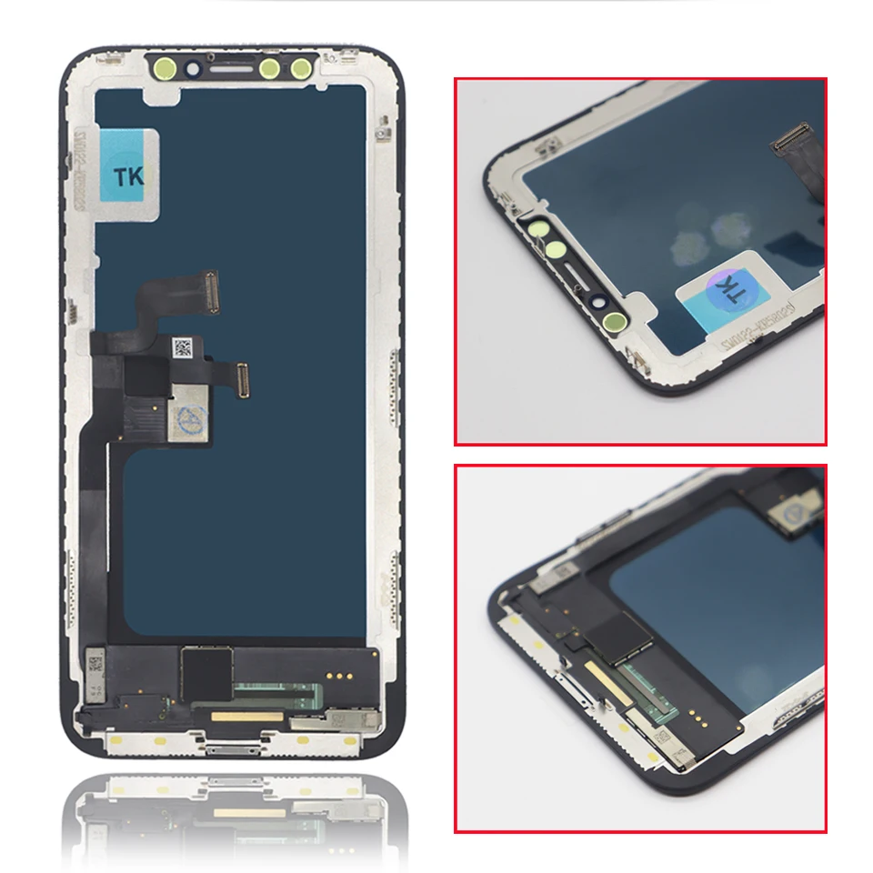 OLED Display Screen For iPhone X XR XS Max LCD Incell For iPhone 11 12 Pro Max 13 Mini 14 Pro Plus Digitizer Assembly oled display screen
