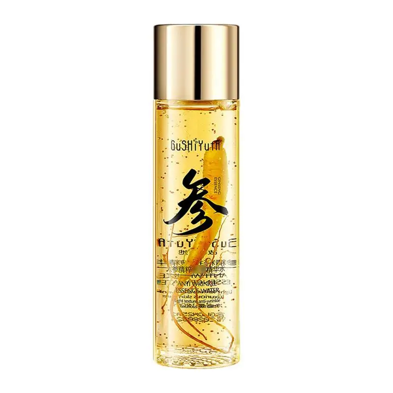 

Ginseng Extract Skin Oil Moisturizing Brightening Oil For Face Care120ml Facial Firming Serum Pore Minimizer Skin Rejuvenating