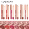 HANDAIYAN Lip Liner Lipgloss Set Matte Liquid Lipstick Long-Lasting Non-Stick Cup Not Fade Waterproof Nude Cosmetics 3