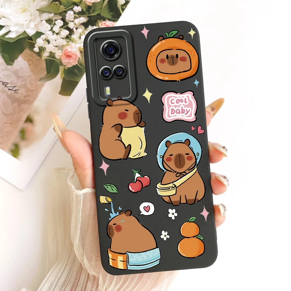 Cool Cat Cartoon Soft TPU Phone Case Cover