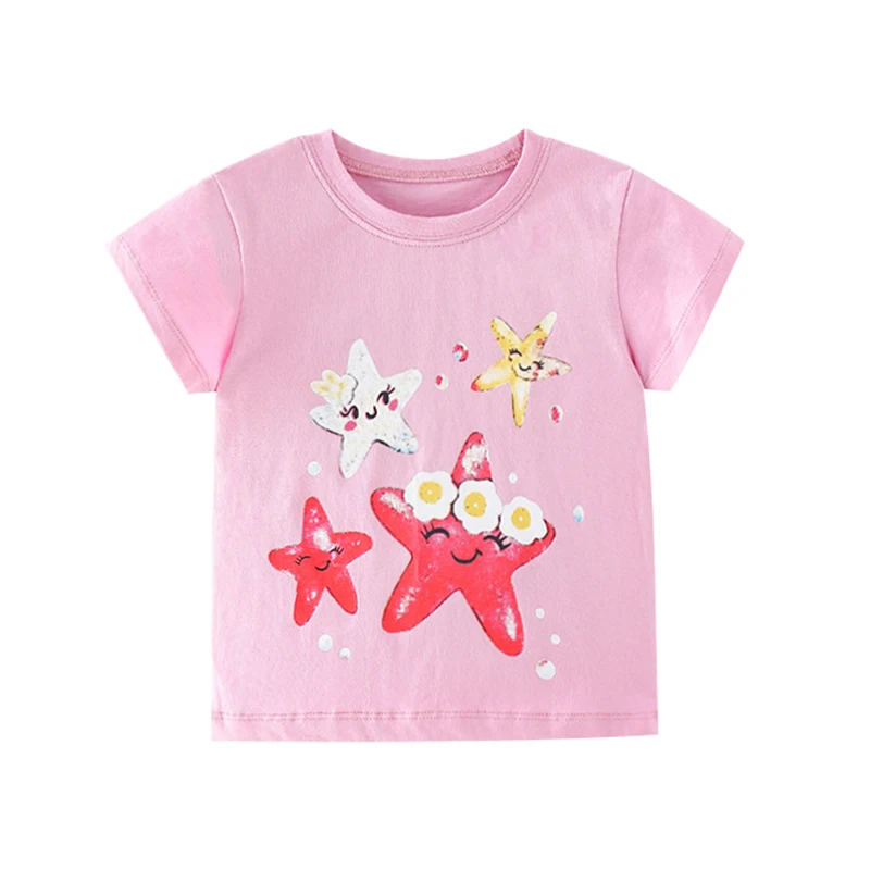 t shirt printing children's	 Cute Kids Cartoon T Shirt 2-8 Years Baby Girl Clothes Cotton Tshirt For Girls Children Summer Short Sleeve Tops Infant Clothing t-shirt in kid	