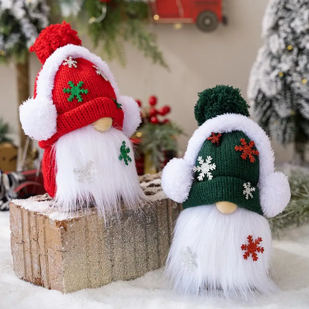 

Cute Christmas Doll Christmas Doll Festive Christmas Gnome Dolls Adorable Home Decorations Ornaments for A Merry Holiday Season
