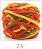 100g/ball Chenille Knitting Yarn Soft Ice Strip Line Cotton Yarn DIY Wool Yarn for Hand Knitting Scarf Thick Wool Yarn Wholesale 6