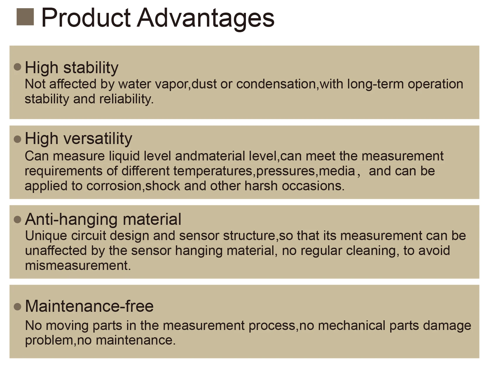 CKSP-100 RF Capacitance Level Switch DC24V SUS304 Capacitive Sensor for Liquid P