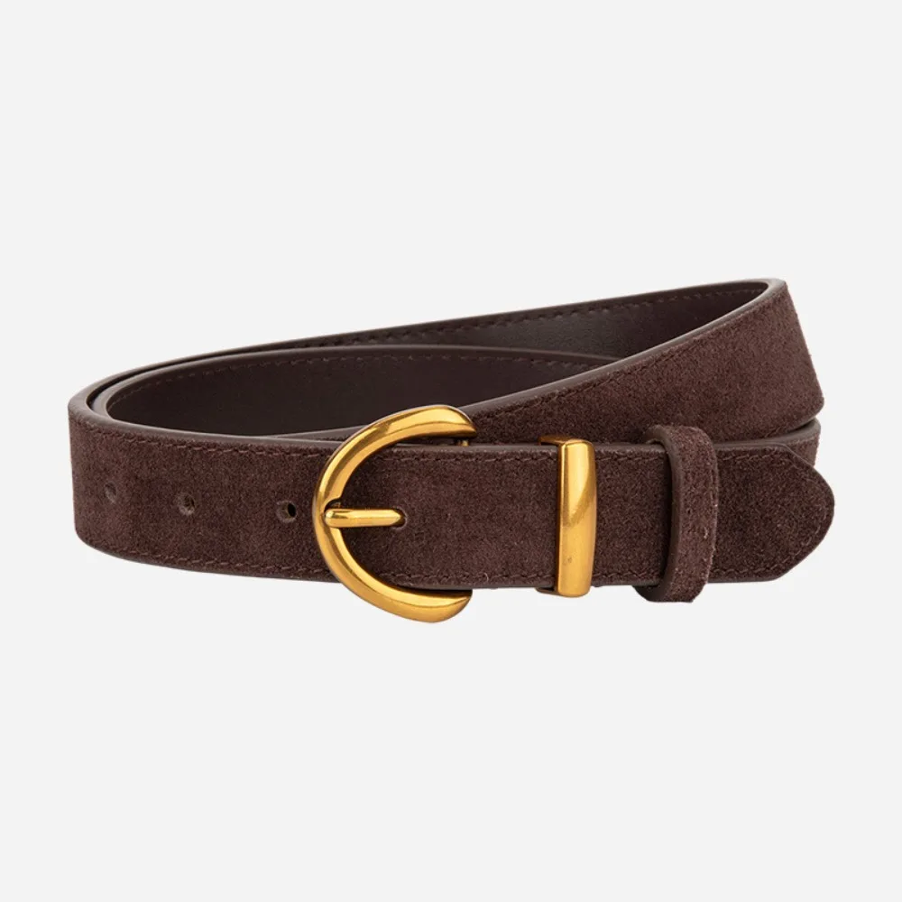 Women's Suede Leather Belt