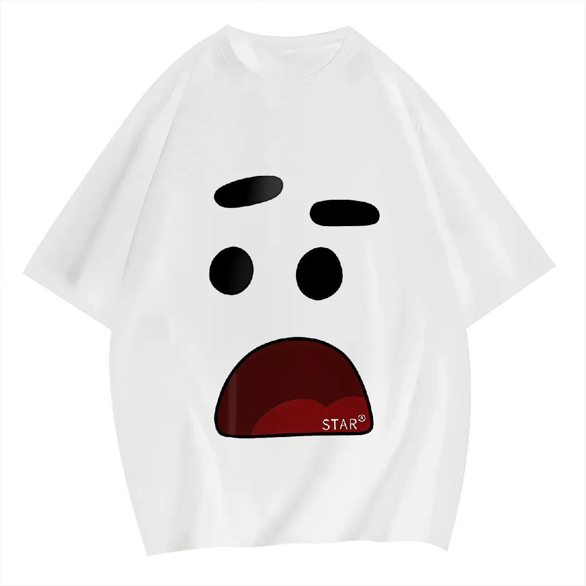 

Funny Fashion 3D Cartoon Emoticons Printing Men T Shirts Summer Harajuku Casual Loose O-Neck Oversize Women Short Sleeve Top Tee