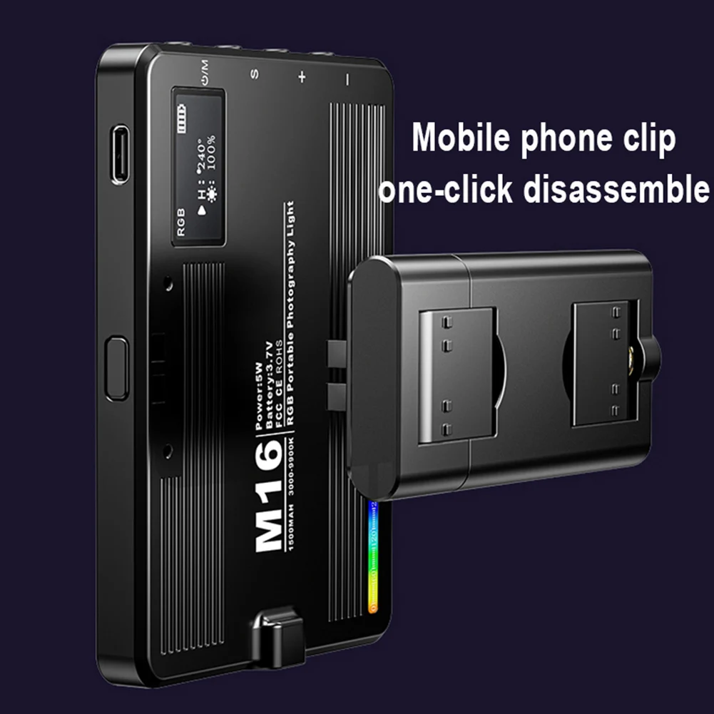 Portable Dimmable LED Video Light Panel for Photography