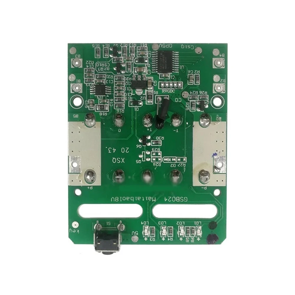 

1Pc Circuit PCB Board Electric Charging Protection Board For Repairing Battery For Metabo 18V Lithium Battery Rack Power Tool