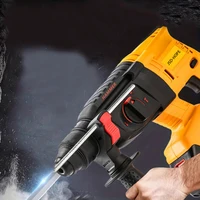 Brushless lithium electric hammer Multi-function lithium electric hammer drill Heavy duty wireless charging hammer 2