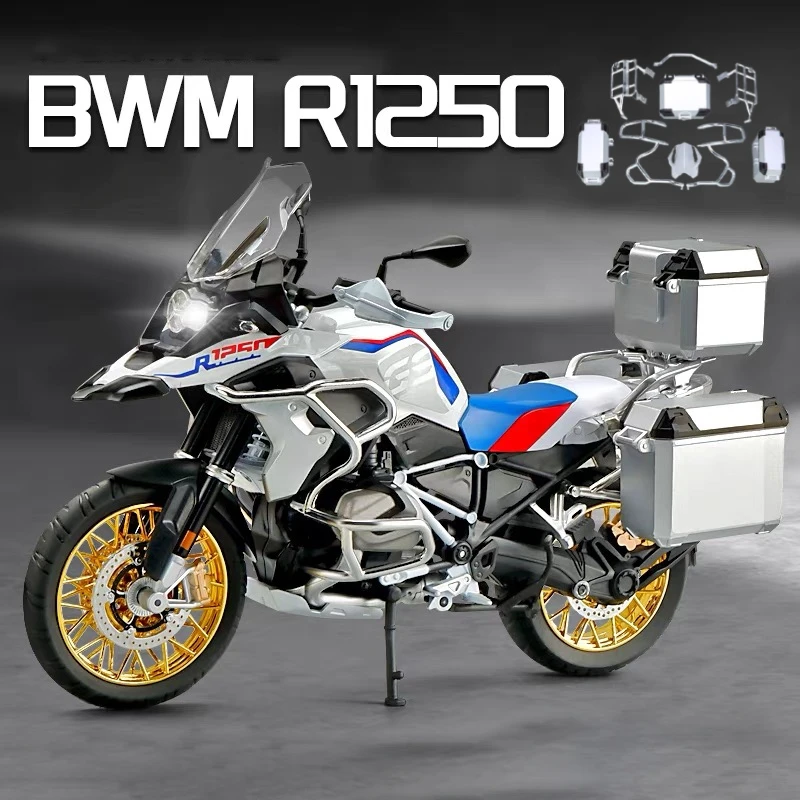 1:9 BMW R1250GS Alloy Diecast Scale motorcycles Model Off Road