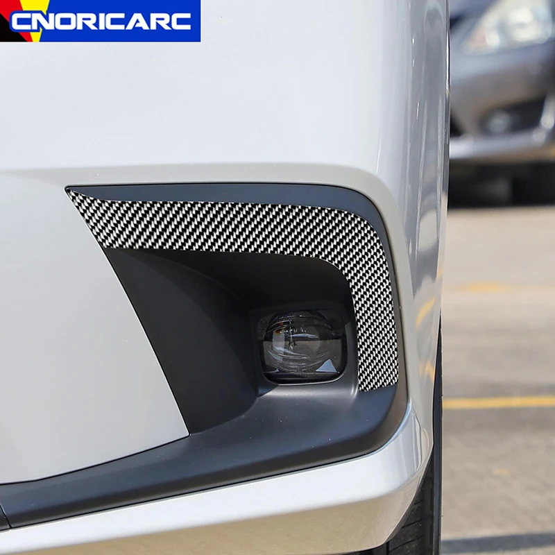 

Автомобильные передние противотуманные фары из углеродного волокна, полоски для отделки бровей, украшение для Honda Civic 11th 2022, ветровой нож, внешние наклейки, аксессуары