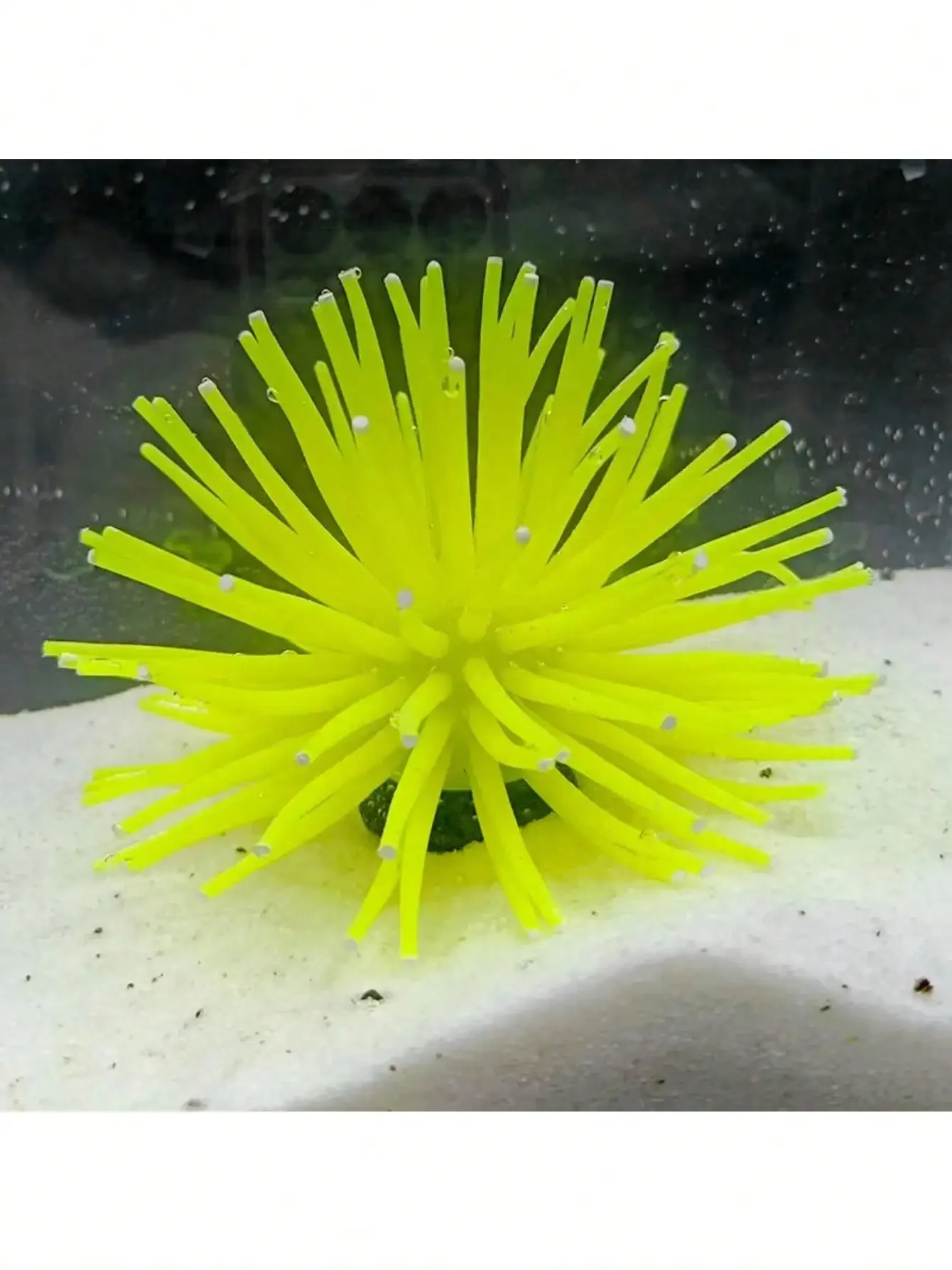 Artificial Sea Urchin/Anemone Soft Coral 1pc For Aquarium Decorative Fish Tank Ornament