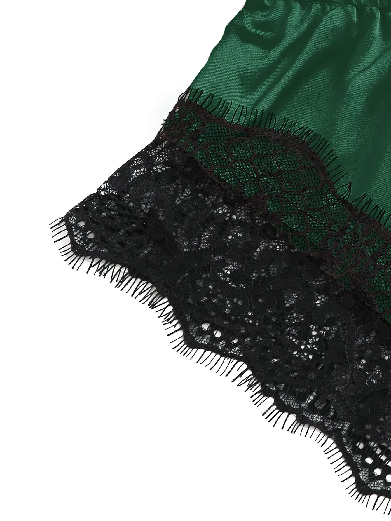 Women's 2-Piece Lace Sleep Set – Sheer Cami Top and Shorts, Soft Breathable Pajamas for Summer Nights, Available in Plus Sizes