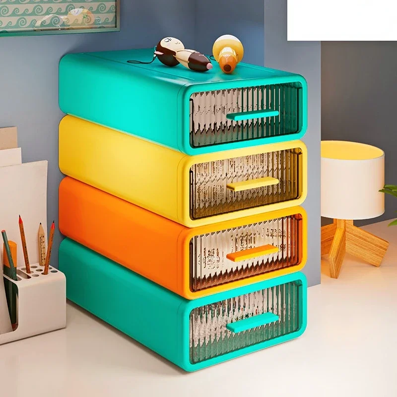 

Multifunctional Storage Drawers Desk Organizer Sundries HolderCosmetic Desktop Storage Box Stationery Stackable Office Home New