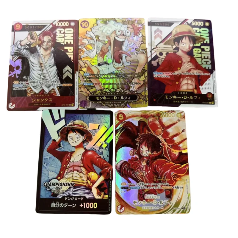 Collectible Card Game Toy Anime One Piece Nami Boa Hancock Yamato Vivi Uta Shanks Newgate Luffy Zoro Diy