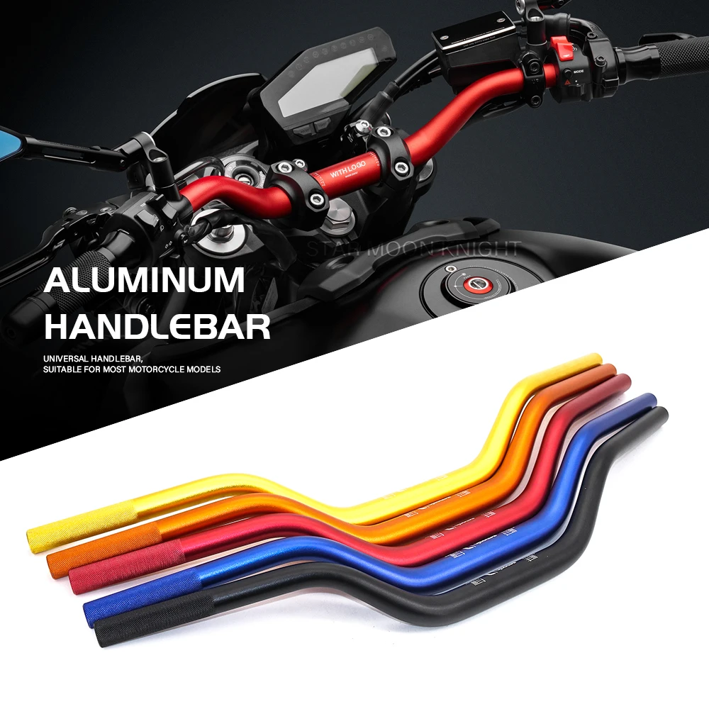 

Мотоциклетные ручки из алюминиевого сплава 7/8 ''22 мм 72 см Рули трубы для Yamaha для Kawasaki Для Honda Для Suzuki Для DUCATI