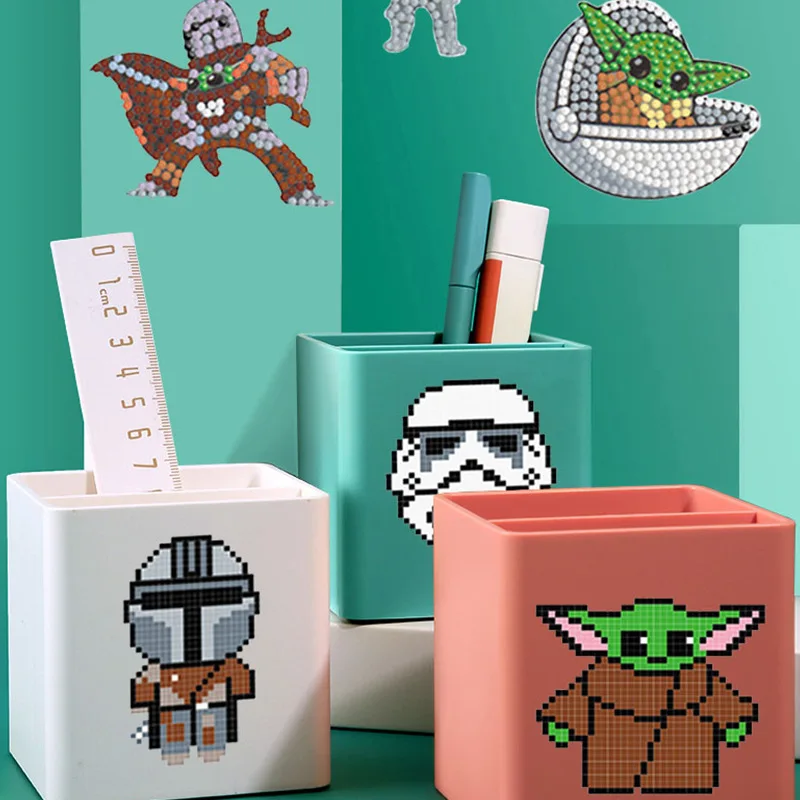 9Pcs Baby Yoda 5D Diamond Painting Stickers Kits,ZHULIA-Galaxy Wars Baby  Diamond Painting Stickers,DIY Handmade Paint by Numbers Stickers Art Crafts  for Party Favors for Kids Adult Beginners : : Home & Kitchen