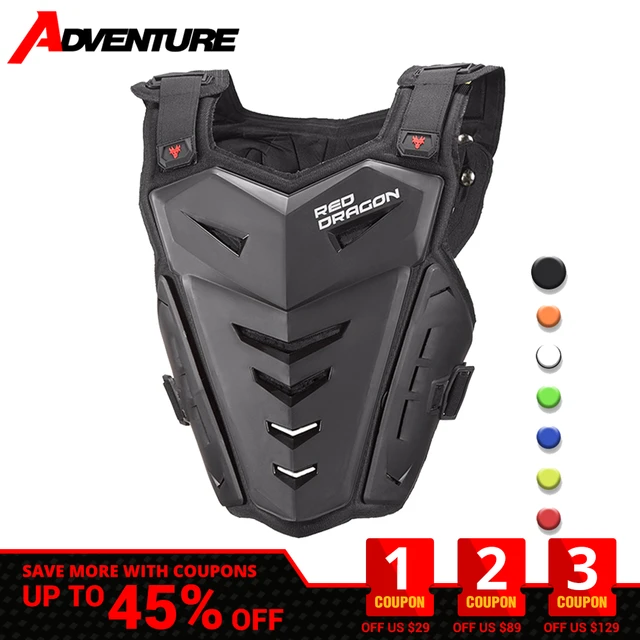 Motorcycle Body Armor Vest Off-Road Motorcycle Jacket Moto Vest