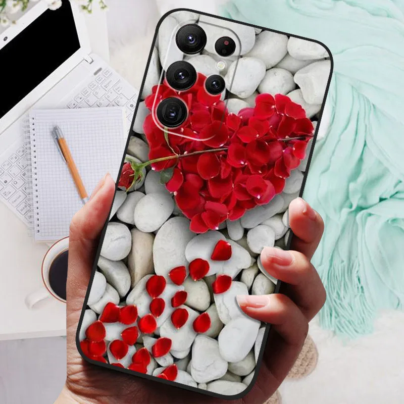 Wolf Cat Animal Design Silicone Soft Back Case Cover