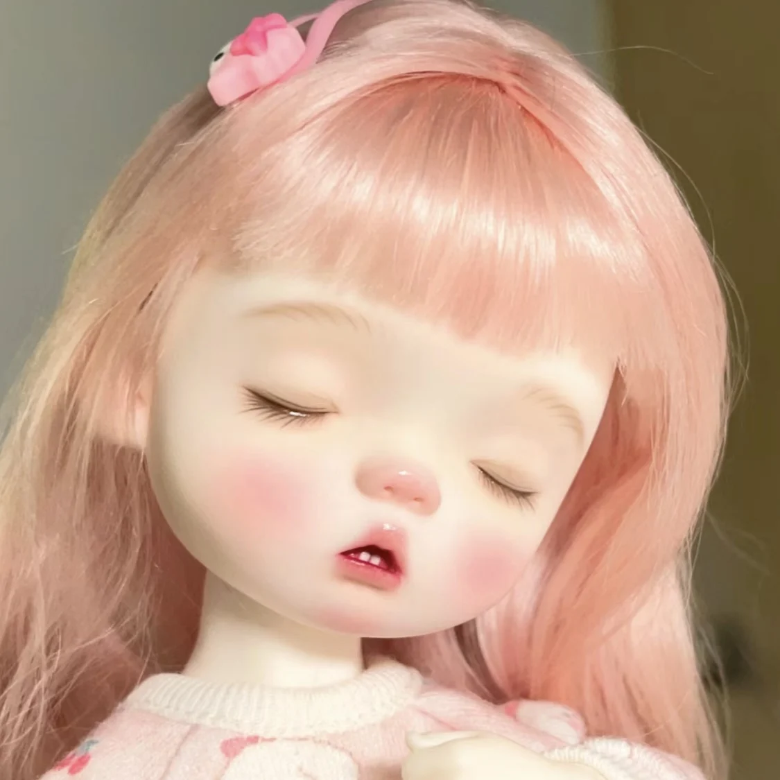 새로운 SD 인형 1/6 수면 Zhuzhu Diandi Qbaby 스마일 바오 Diandian Huhu 큰 물고기 몸, blythe ob11 ACGN 애니메이션 송진 바디 몰드 DIY 장난감