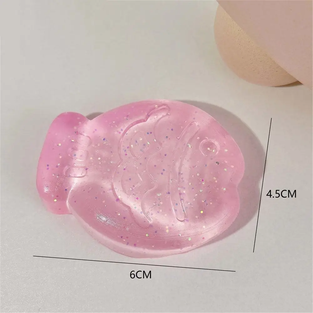 Kawaii Stress Relief Fidget Toy Ice Block Cat Paw Squeeze Toy Mini Fish Ice Cube Toys Party Favors 3