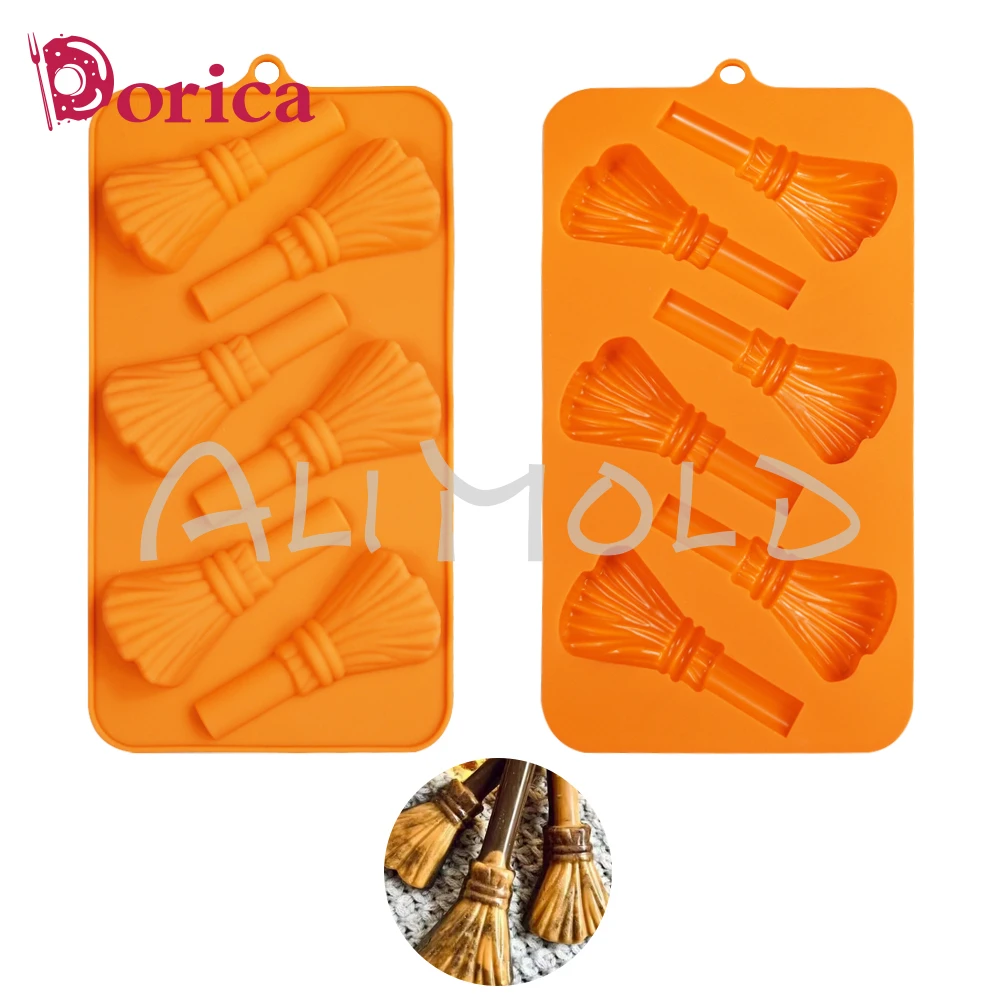 3D Broom Design Chocolate Mold DIY Halloween Fondant Candy Silicone Mold Resin Clay Model Cake Decorating Tools Kitchen Bakeware 4 küchexyz.de S47b7b439c7ab42dda28e5ea0f3b58aa6p küchexyz.de Best Price | Fast Delivery |Quality Product 3D Broom Design Chocolate Mold DIY Halloween Fondant Candy Silicone Mold Resin Clay Model Cake Decorating Tools Kitchen Bakeware