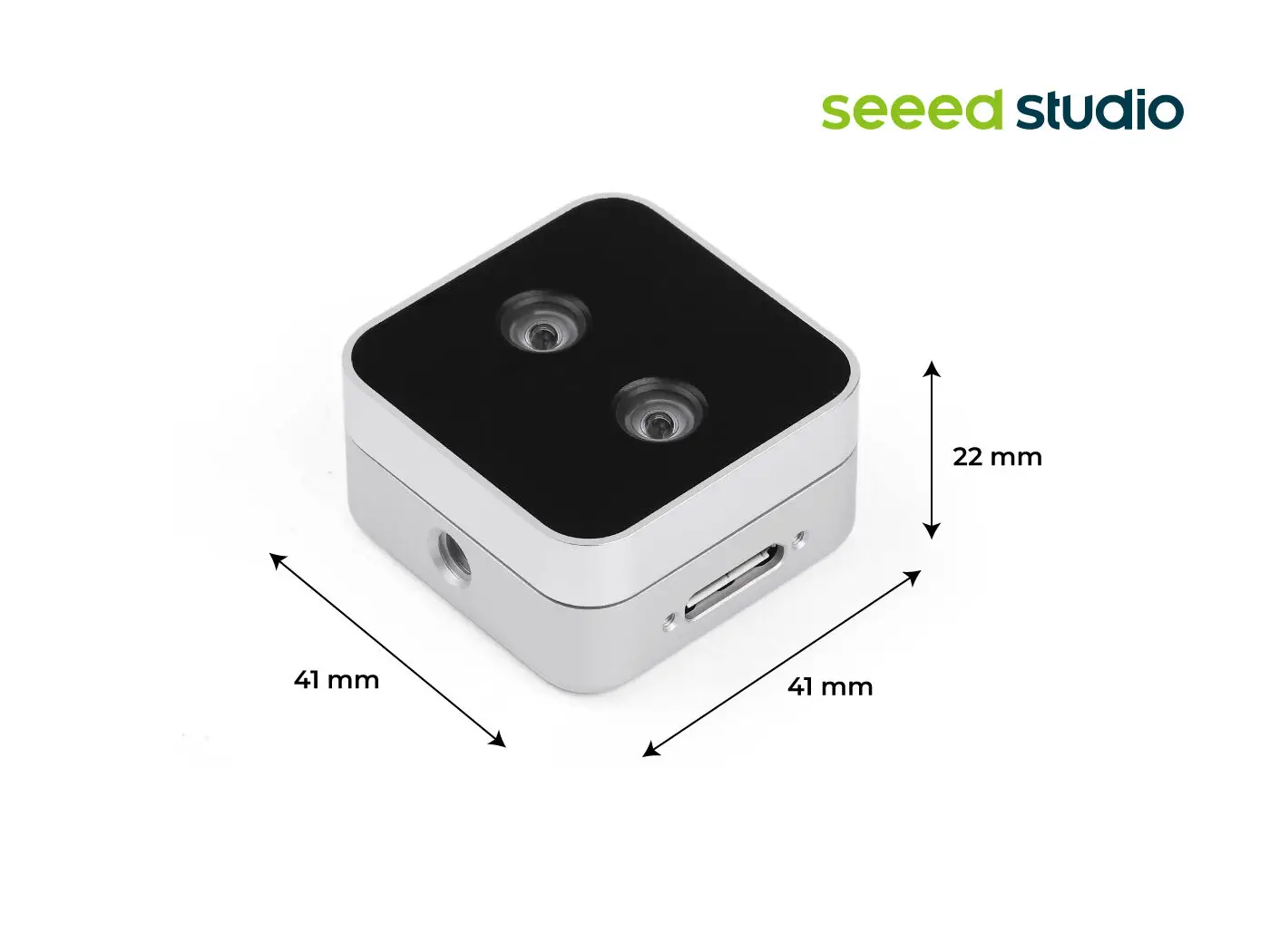 RealSense Depth Camera D405 정밀 로봇공학, 의료 영상, 자동 검사를 위한 단거리 스테레오 카메라 모듈.