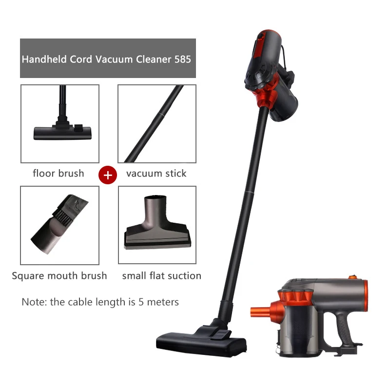 600W 220V Vacuum Cleaner Portable Household Low Noise Vacuum Cleaner Handheld Dust Collector Aspirator Vacum Cleaner 5