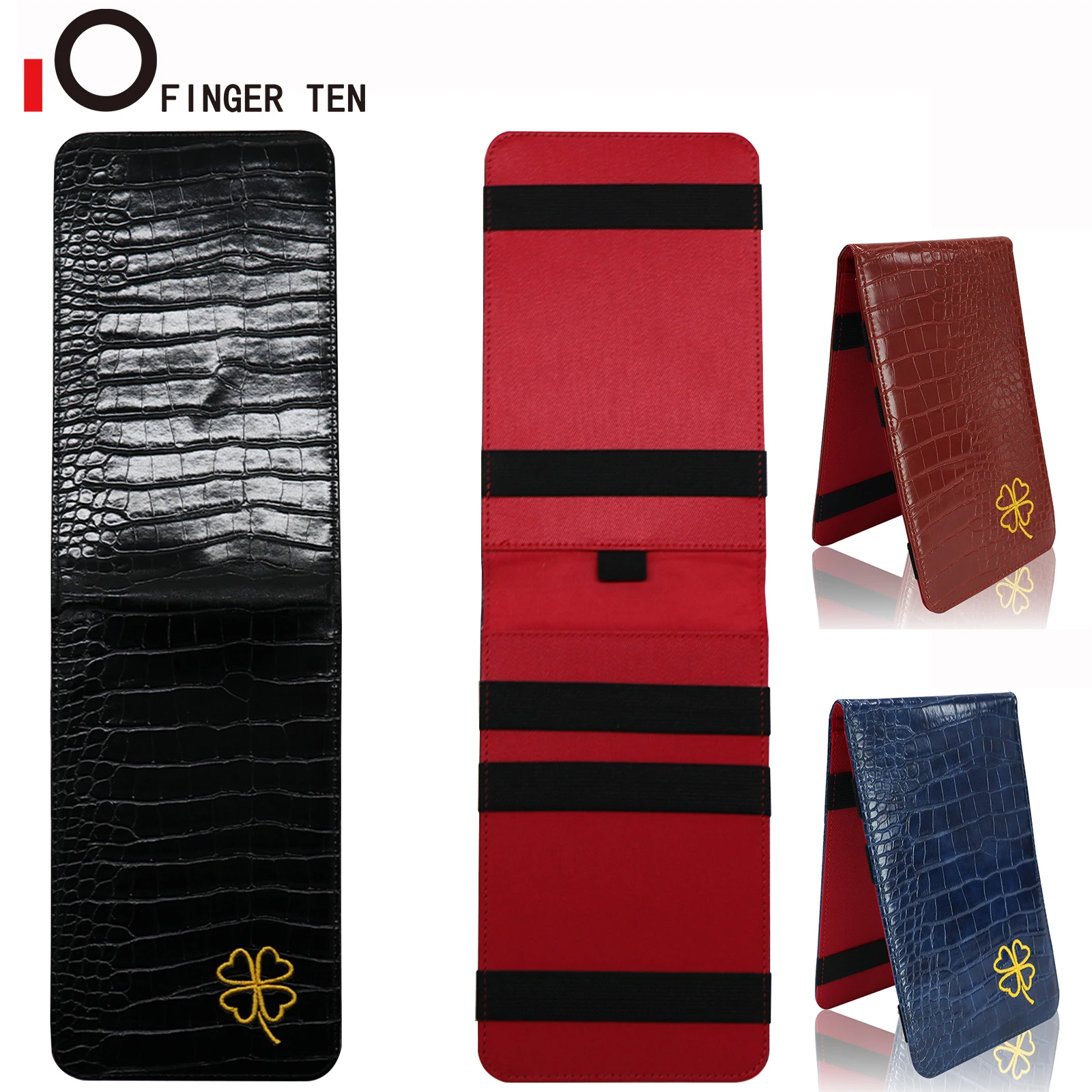 

PU Leather Books Golf Scorecard Holder Golf Score Card Training Aid Tool Portable Pencils Accessories Golfer Gifts Drop Shipping