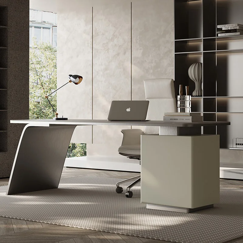 

Reception Small Office Desk Organizers Study Modern Modern Workflow Computer Desks Drawers Scrivania Ad Angolo Office Furniture