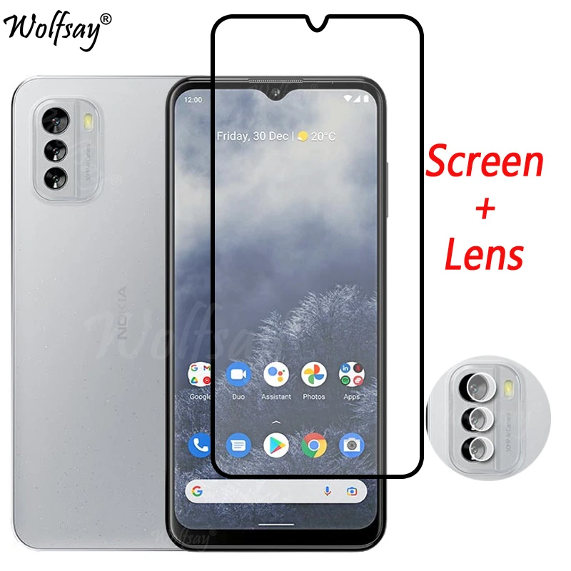 Vetro Temperato A Copertura Totale Per Nokia G60 5G Pellicola Salvaschermo Per Nokia G60 G 60 5G Vetro Per Fotocamera Per Nokia G60 5G Vetro 6.58 Poll