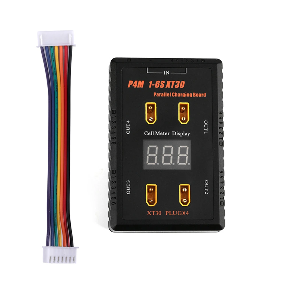 Carte de charge parallèle 4 ports P4 1-6S 40A XT60 pour batterie RC