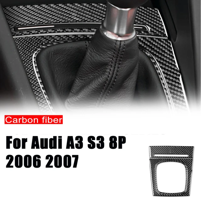 Für audi a3 s3 8p Auto Schalthebel Aufkleber manuelle Surround