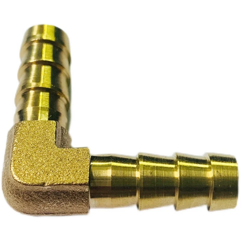 Hose Barb Equal Reducing Elbow Connector Hosetail 90 Deg Adapters Transfer Brass Pipe Fitting 3 4 5 6 8 10 12 14 16 19 25mm