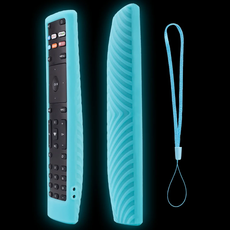 Cover for Vizio Remote Silicone Case for Vizio Remote XRT140 PREV D Universal Smart TV Control Skin Sleeve Remote silicone remote case silicone remote cover silicone remote sleeve remote controller cover silicone case protector