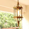 Europe Outdoor Pendant Lights Retro Corridor Restaurant Hanging Lamp Lighting Hotel Community Balcony Parlor Decorat Luminaria 5