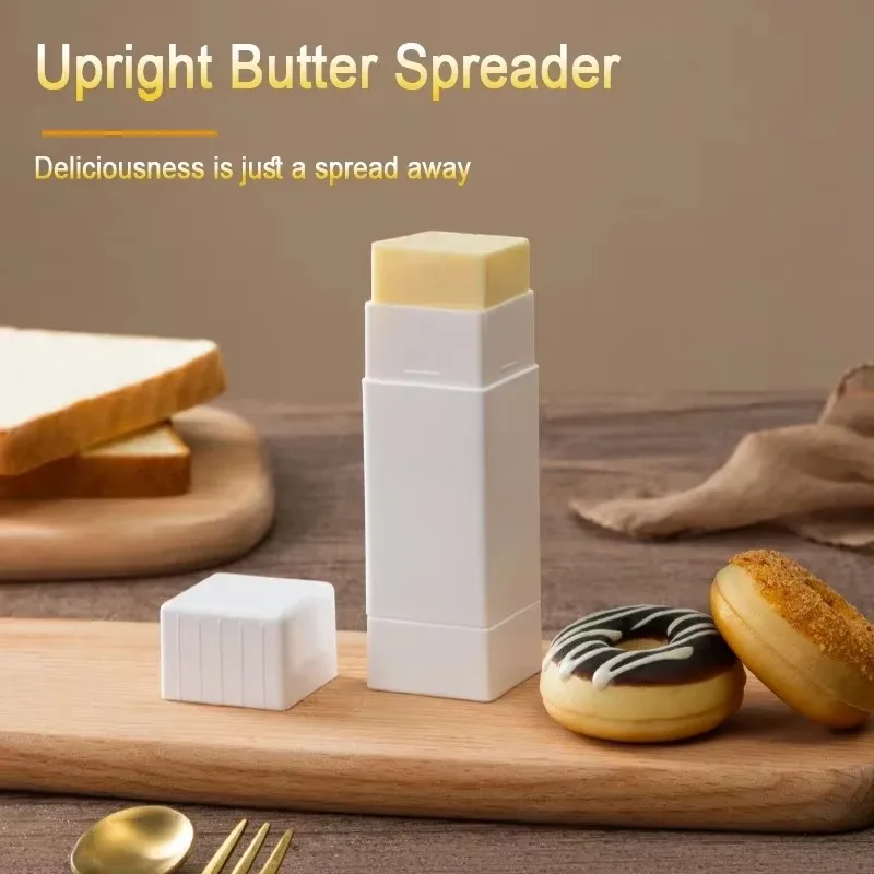 Butter spreader holder Handy Solid Butter spreader holders Sticks Plastic storage box Small kitchen baking tools Container Cheese keeper case 1PC