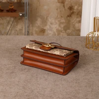 Light luxury women's bag 2025 new high-end color contrast single shoulder underarm bag designer fashionable crossbody small squa 6