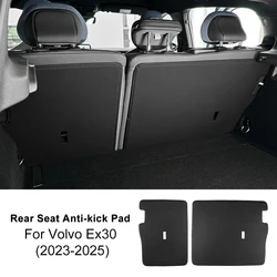 Premium PU Leather Car Seat Covers and Back Protectors - Durable and Stylish Protection Against Mud and Dirt (For VOLVO EX30)