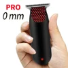 Mini Haircut Machine 0 mm T Steel Blade Rechargeable Clipper Barber Shop Professional Cordless Hair Trimmer For Men Kits
