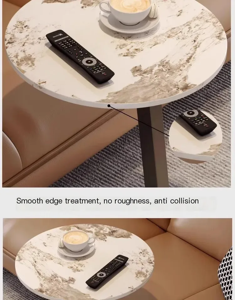 Description Picture 6 of itemMarble Mini Coffee Tables Sofa Removable Designer Round Coffee Tables Sofa Side Interior Mesas De Jantar Bauhaus Furniture WZ