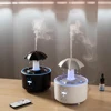 Cloud Rain Humidifier Raindrop Aromatherapy Essential Oil Diffuser Night Light Fountain Water Drop Sound 7 Colors LED Diffuser 5