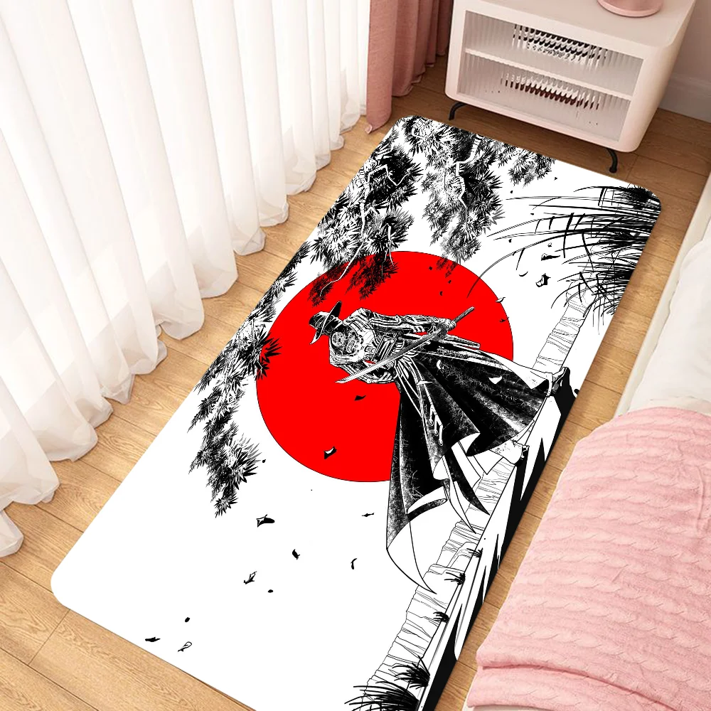 

Японский самурайский ковер для кухни, супервпитывающий ковер для ванной, напольный коврик для ванной, коврик для входной двери, Придверный коврик, коврики для балкона и ног