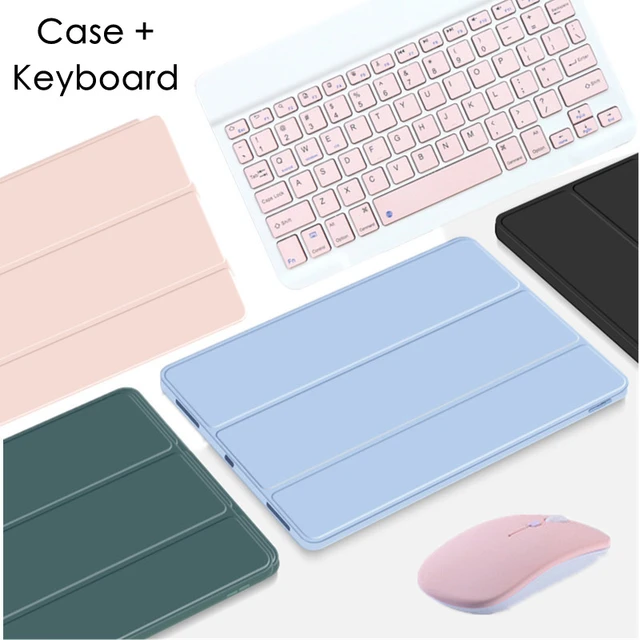 Keyboard Case For Samsung Galaxy Tab A9 Plus A7 10.4 A8 10.5 S6 Lite S7 S8  11 S9 FE Russian Spanish Korean Portuguese Keyboard - AliExpress