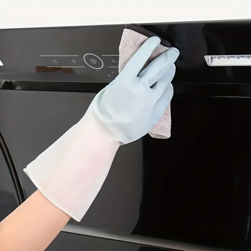 Household Cleaning Gloves Waterproof Kitchen Dishwashing Gloves Non-slip Housework Durable Laundry Was